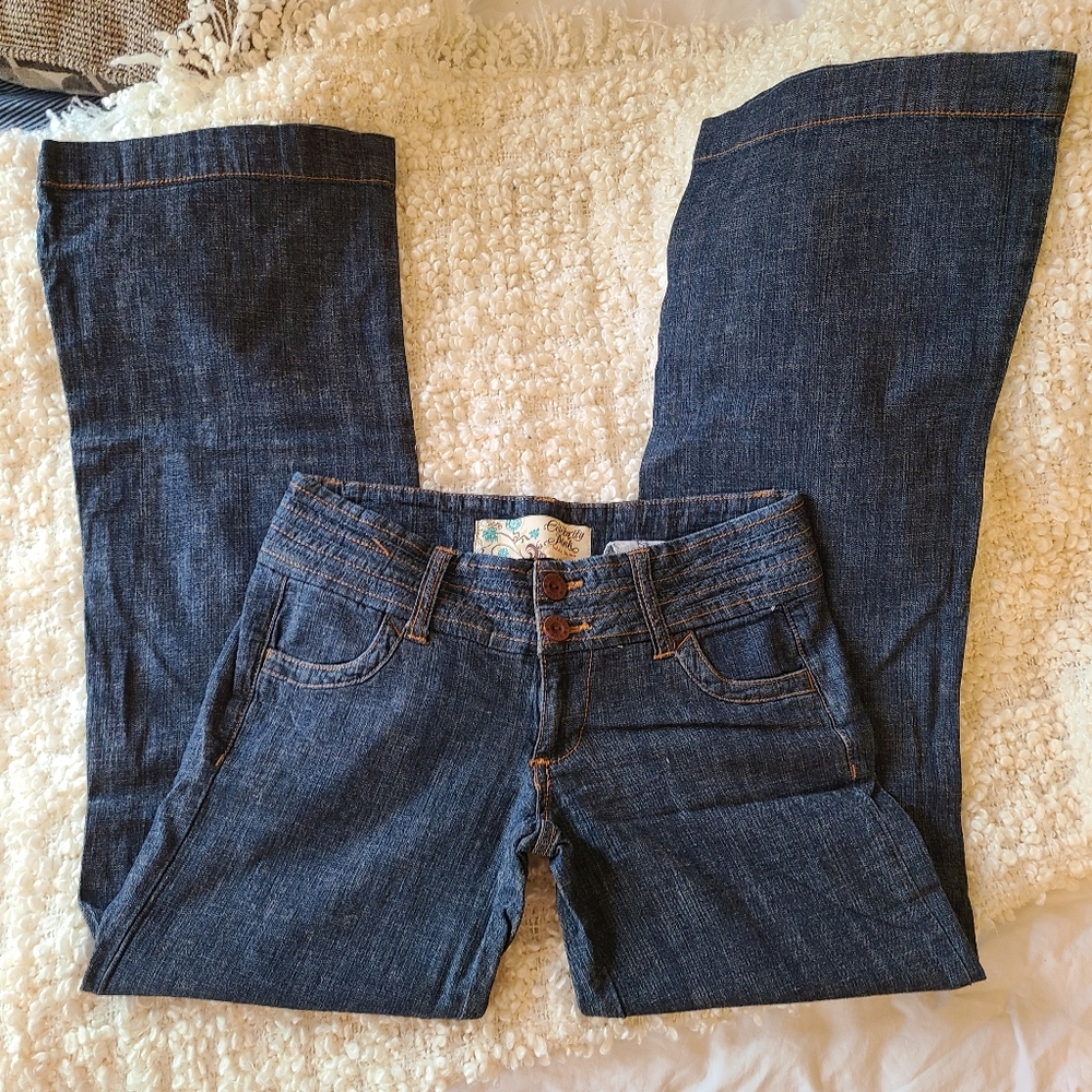 Celebrity Pink Blue Jeans size 9 flare
